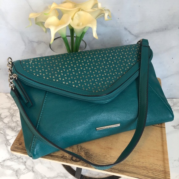 Nine West Handbags - Teal Nine West Convertible Shoulder Clutch Bag